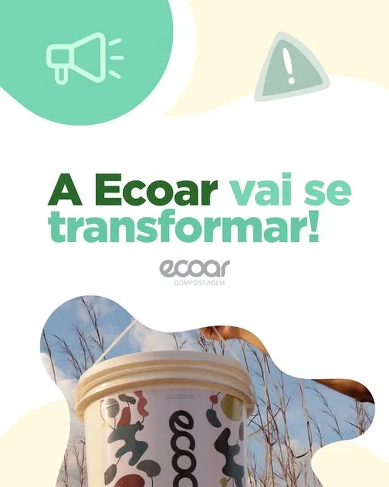 Arte sobre a transformação da Ecoar